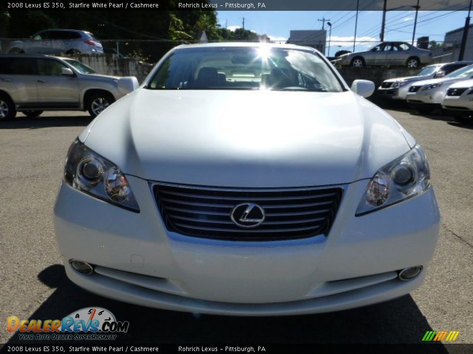 2008 Lexus ES 350 Starfire White Pearl / Cashmere Photo #13