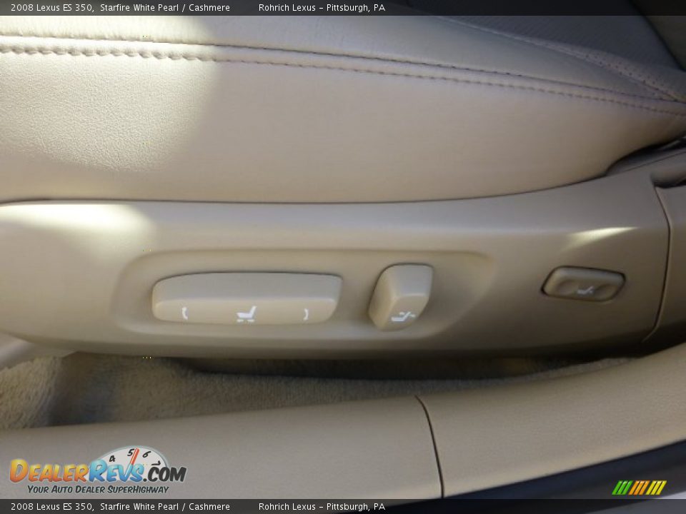 2008 Lexus ES 350 Starfire White Pearl / Cashmere Photo #17