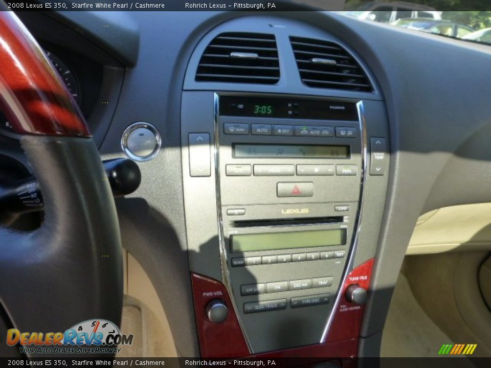 2008 Lexus ES 350 Starfire White Pearl / Cashmere Photo #19