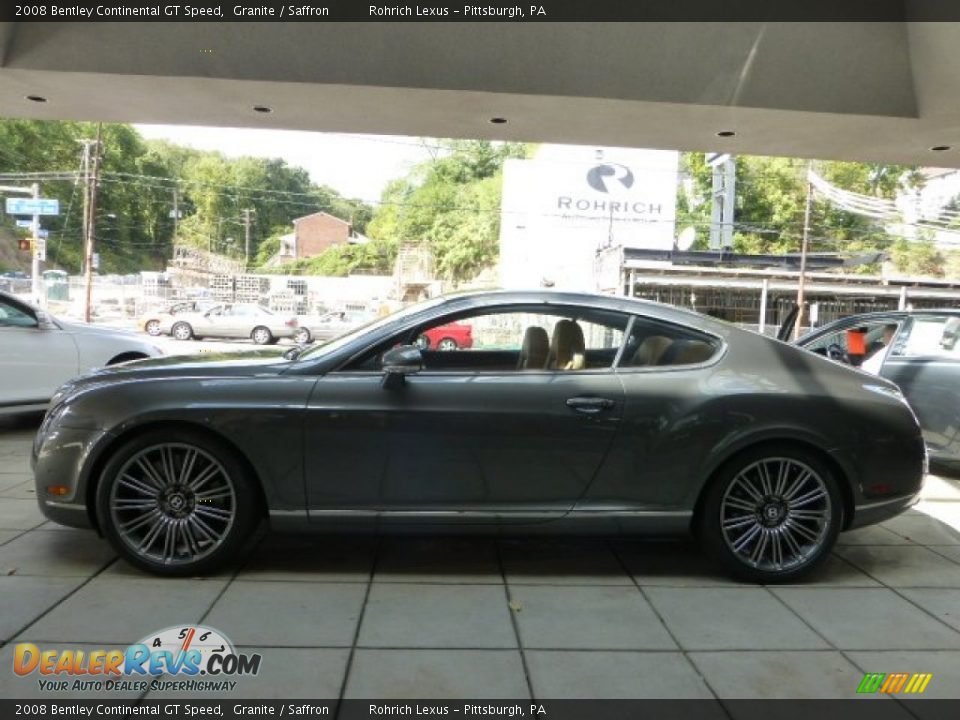2008 Bentley Continental GT Speed Granite / Saffron Photo #1