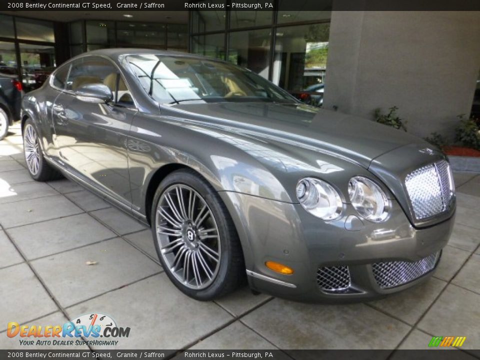 Front 3/4 View of 2008 Bentley Continental GT Speed Photo #3