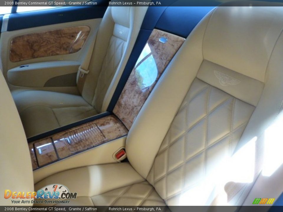 2008 Bentley Continental GT Speed Granite / Saffron Photo #5