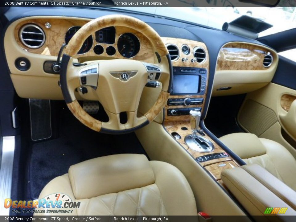 Dashboard of 2008 Bentley Continental GT Speed Photo #6