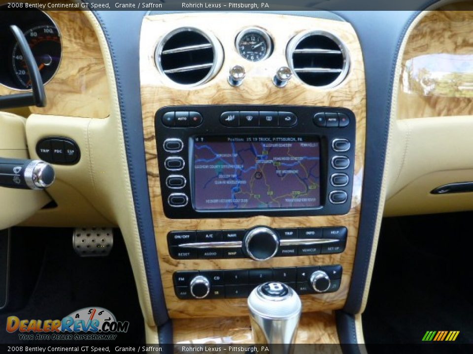 Controls of 2008 Bentley Continental GT Speed Photo #19