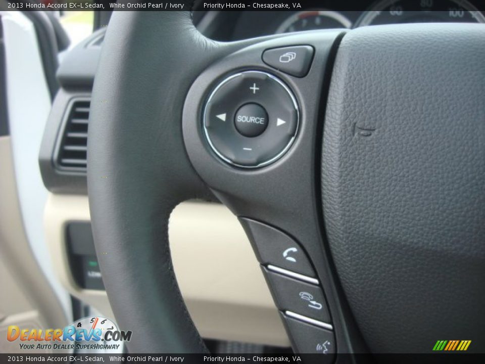 Controls of 2013 Honda Accord EX-L Sedan Photo #21