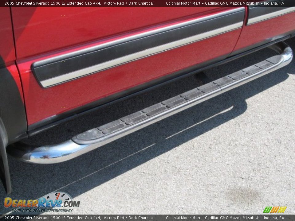 2005 Chevrolet Silverado 1500 LS Extended Cab 4x4 Victory Red / Dark Charcoal Photo #3