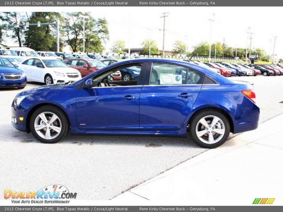 Blue Topaz Metallic 2013 Chevrolet Cruze LT/RS Photo #13