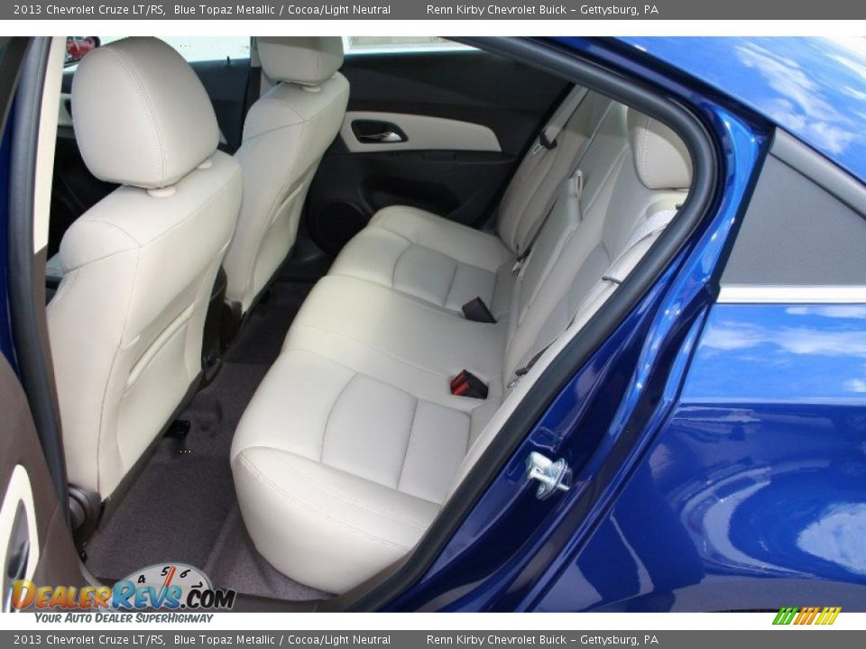 Rear Seat of 2013 Chevrolet Cruze LT/RS Photo #19