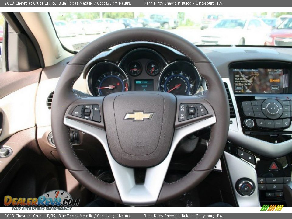 2013 Chevrolet Cruze LT/RS Steering Wheel Photo #22