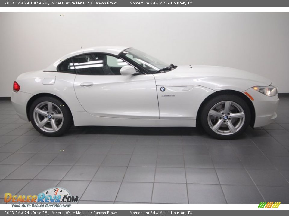 Mineral White Metallic 2013 BMW Z4 sDrive 28i Photo #6