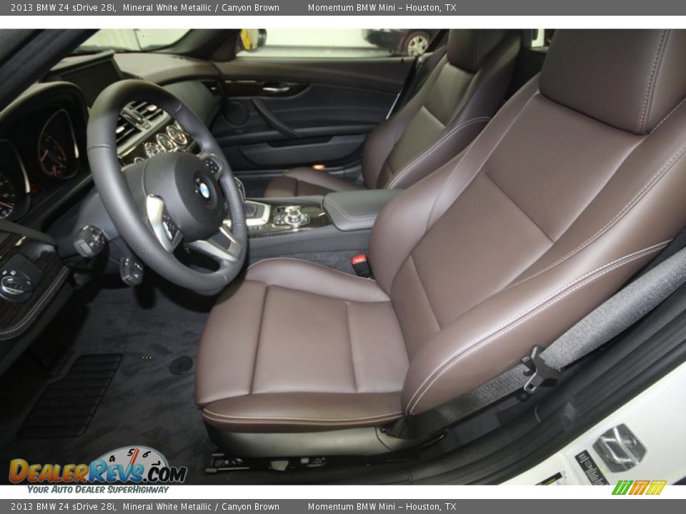 Front Seat of 2013 BMW Z4 sDrive 28i Photo #12