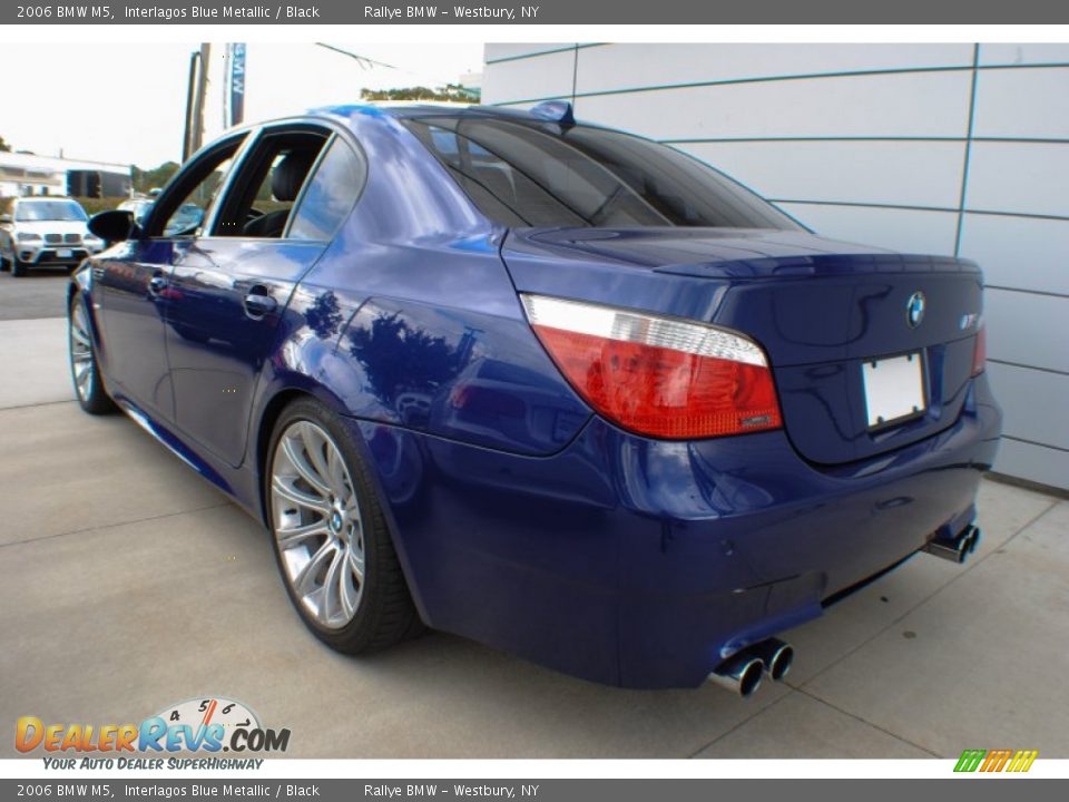 2006 BMW M5 Interlagos Blue Metallic / Black Photo #4