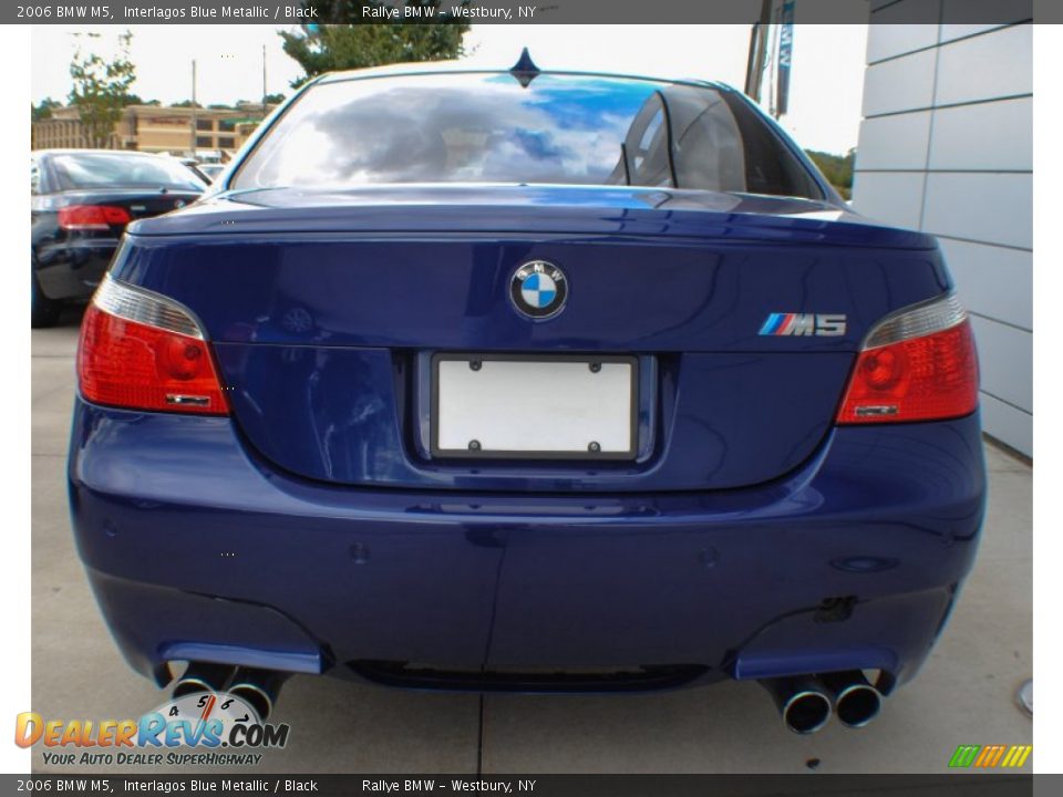 2006 BMW M5 Interlagos Blue Metallic / Black Photo #5