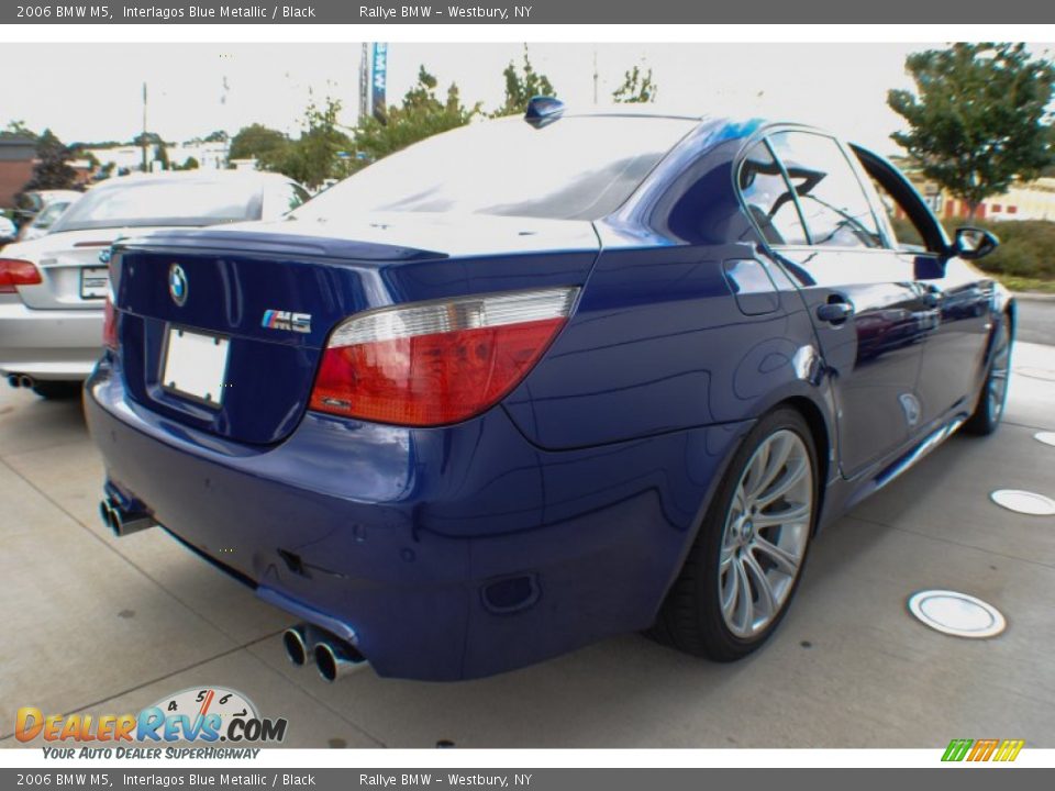 2006 BMW M5 Interlagos Blue Metallic / Black Photo #6