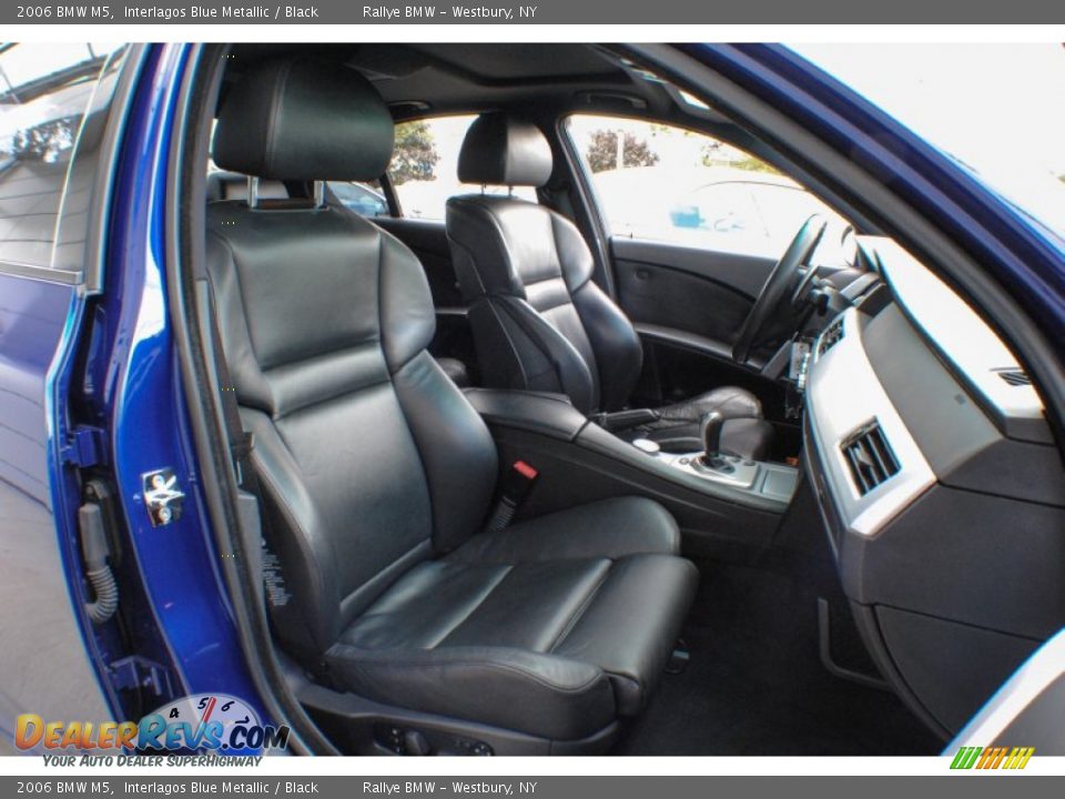 2006 BMW M5 Interlagos Blue Metallic / Black Photo #9