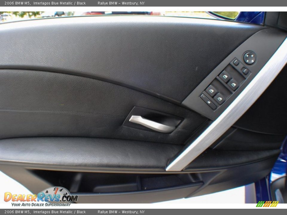 2006 BMW M5 Interlagos Blue Metallic / Black Photo #10