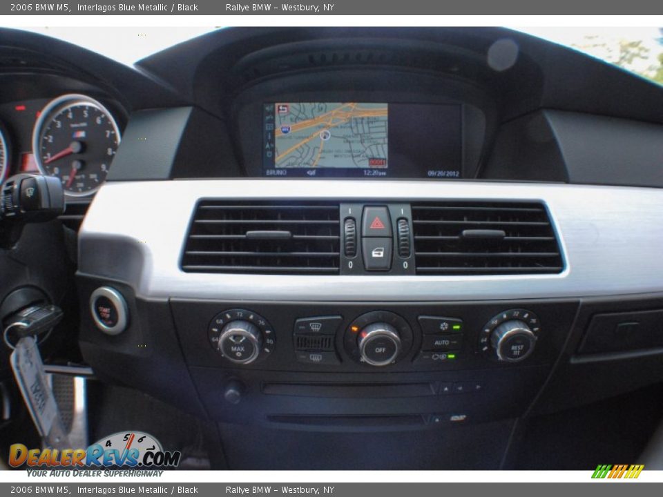 2006 BMW M5 Interlagos Blue Metallic / Black Photo #12