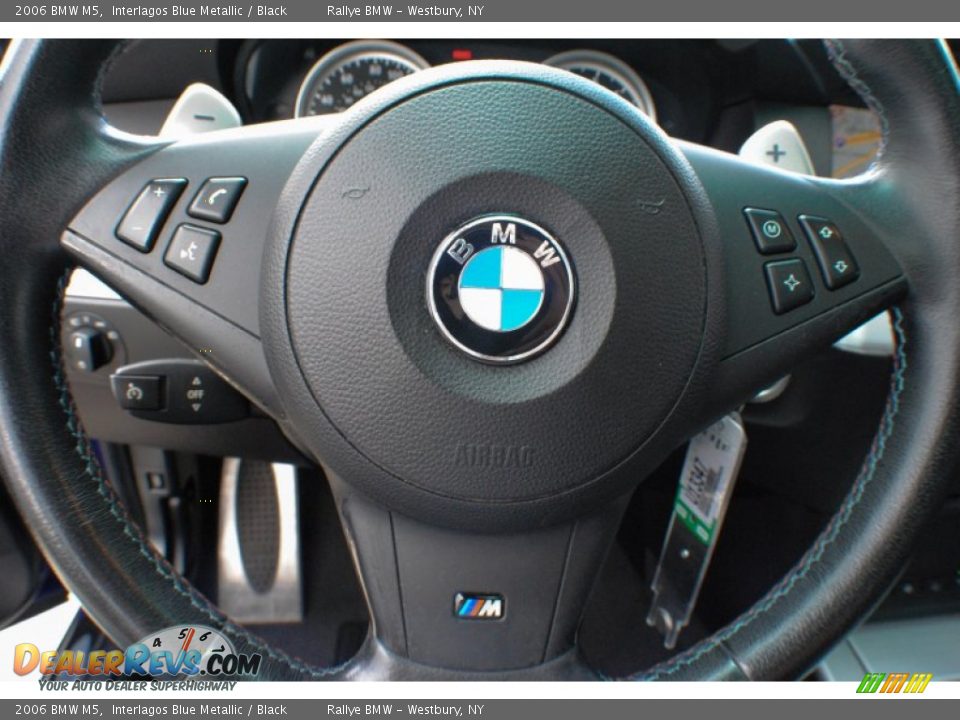 2006 BMW M5 Interlagos Blue Metallic / Black Photo #14