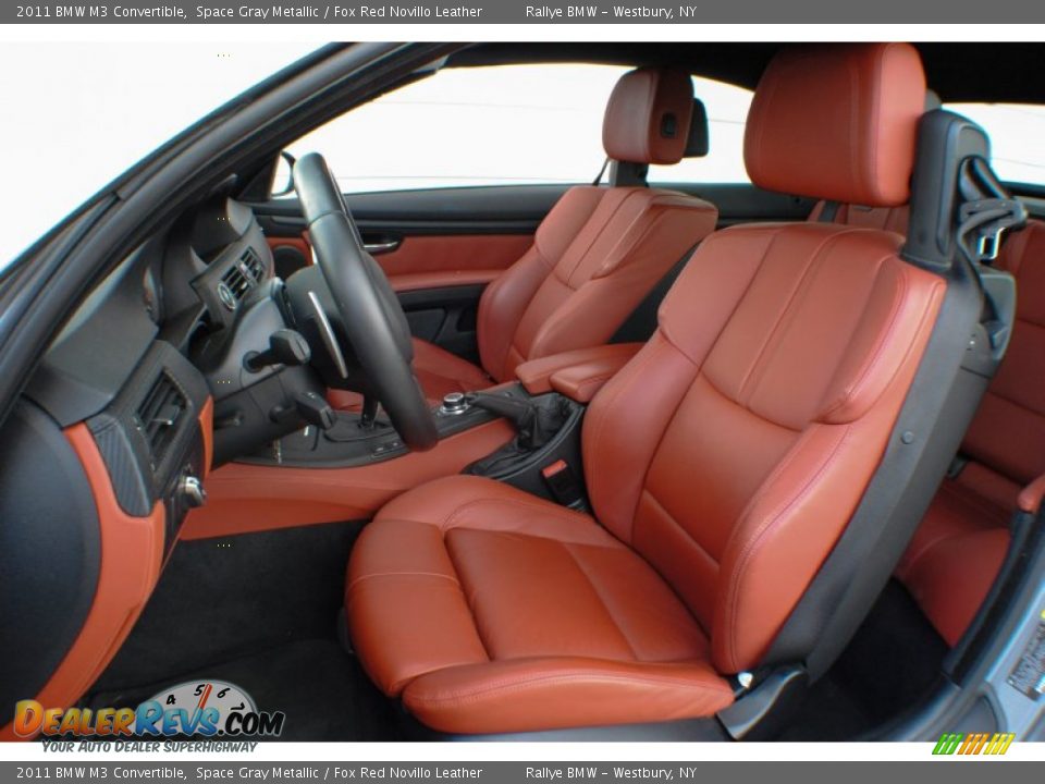 Front Seat of 2011 BMW M3 Convertible Photo #11