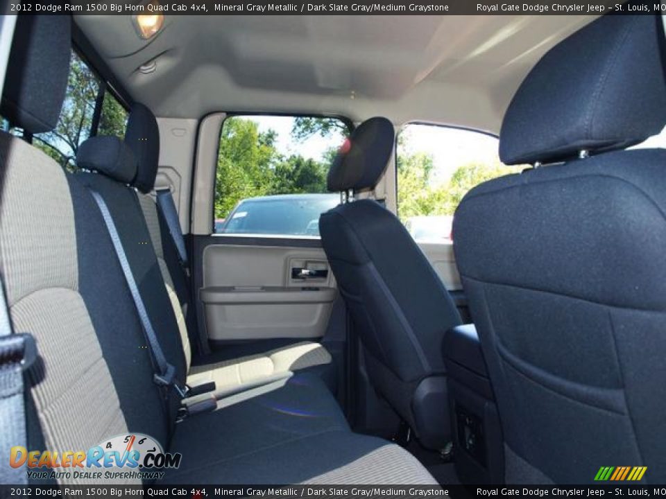 2012 Dodge Ram 1500 Big Horn Quad Cab 4x4 Mineral Gray Metallic / Dark Slate Gray/Medium Graystone Photo #4