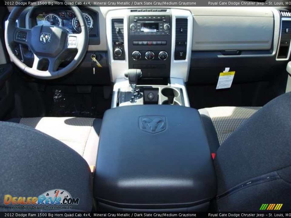 2012 Dodge Ram 1500 Big Horn Quad Cab 4x4 Mineral Gray Metallic / Dark Slate Gray/Medium Graystone Photo #5