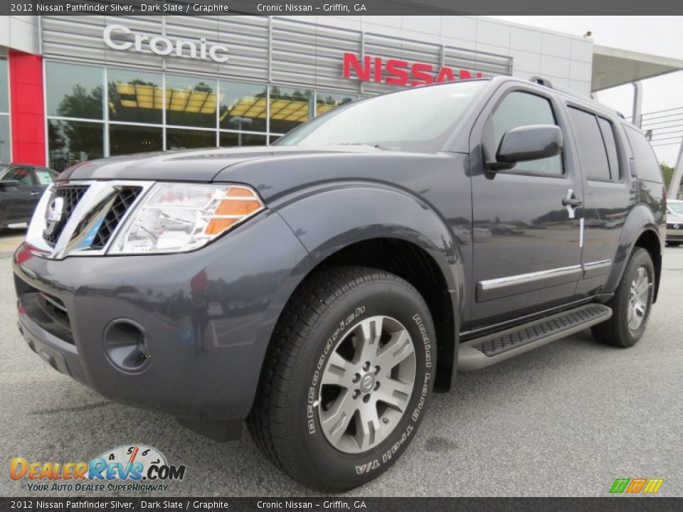 2012 Nissan Pathfinder Silver Dark Slate / Graphite Photo #1