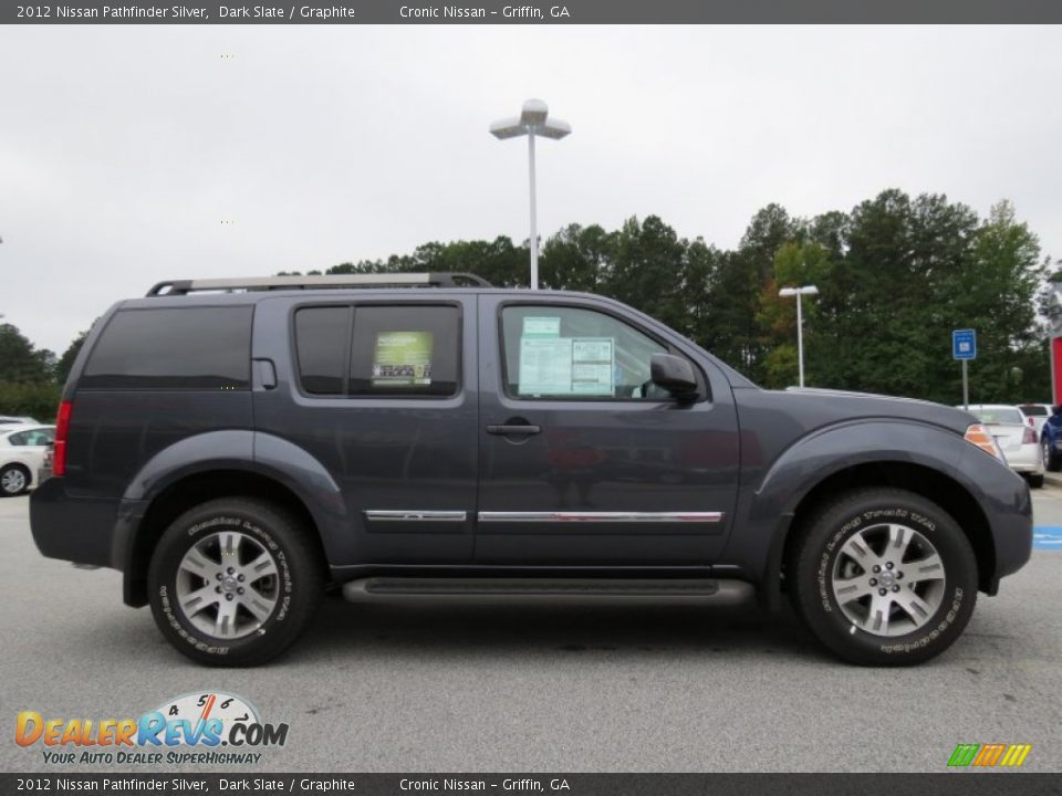 2012 Nissan Pathfinder Silver Dark Slate / Graphite Photo #6