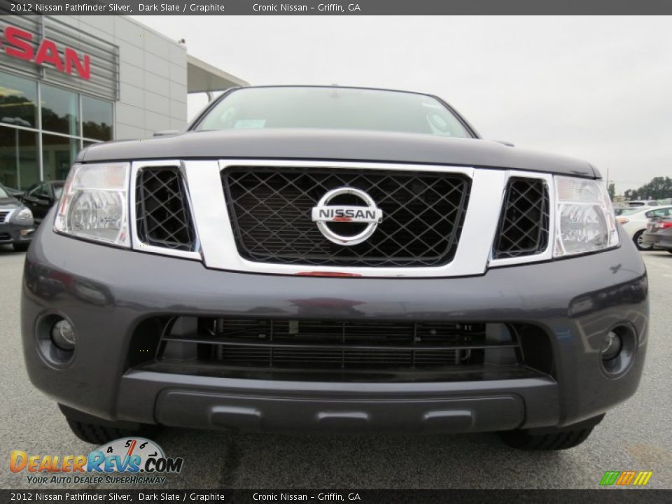 2012 Nissan Pathfinder Silver Dark Slate / Graphite Photo #8