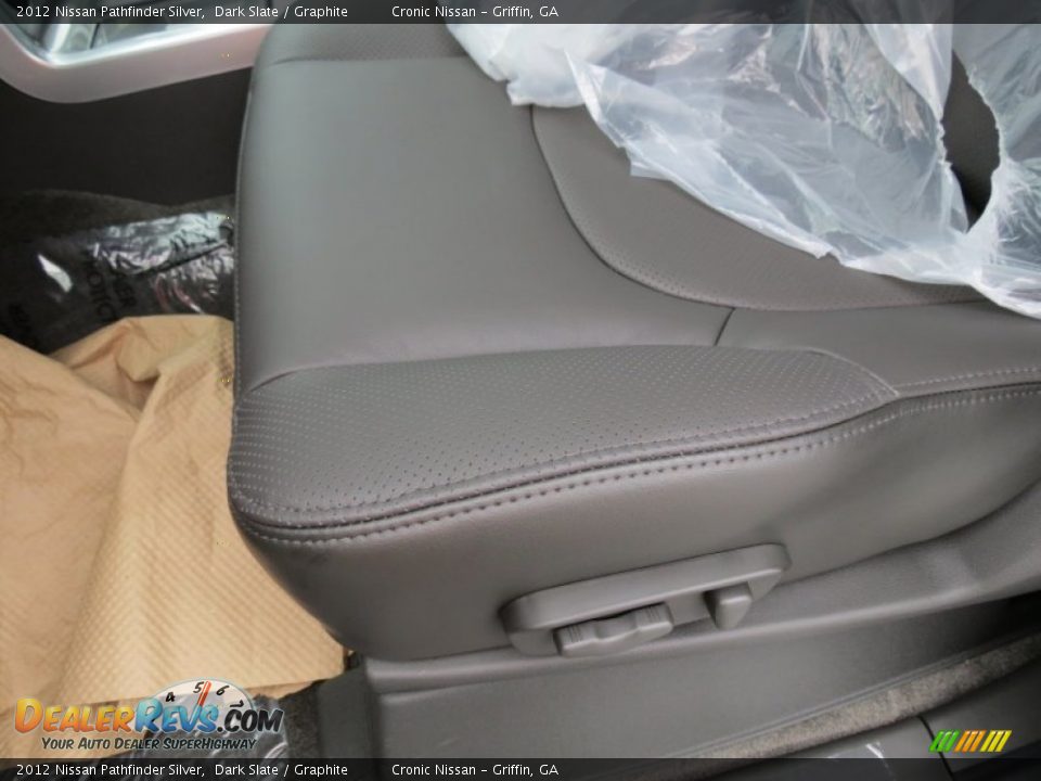 2012 Nissan Pathfinder Silver Dark Slate / Graphite Photo #10