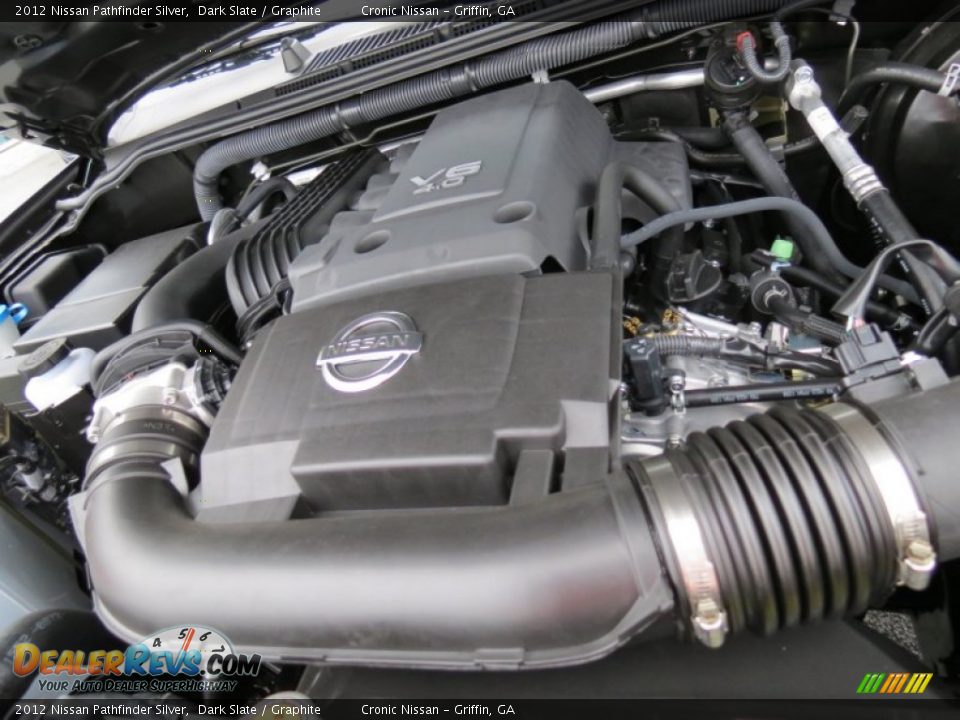 2012 Nissan Pathfinder Silver Dark Slate / Graphite Photo #11