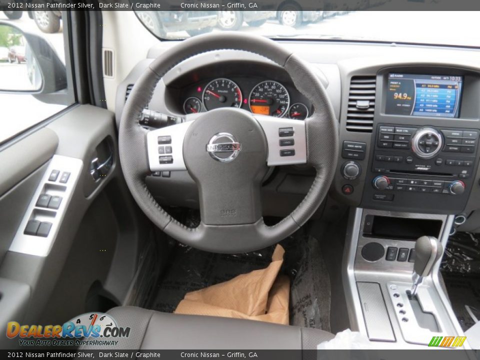 2012 Nissan Pathfinder Silver Dark Slate / Graphite Photo #14