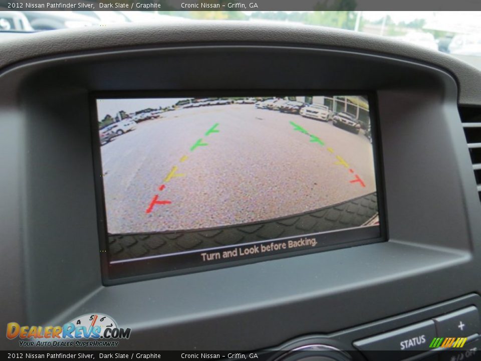 2012 Nissan Pathfinder Silver Dark Slate / Graphite Photo #16