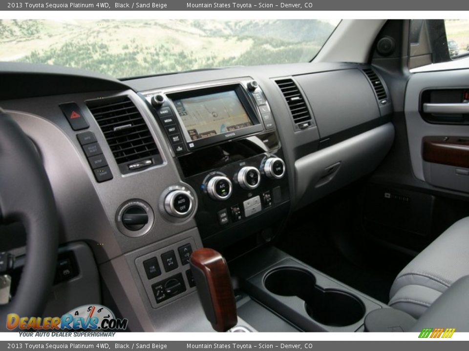 Dashboard of 2013 Toyota Sequoia Platinum 4WD Photo #6