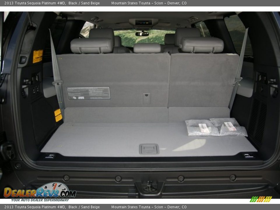 2013 Toyota Sequoia Platinum 4WD Trunk Photo #9