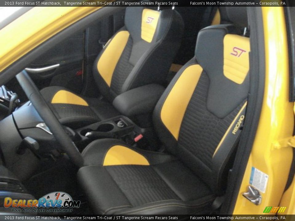 Front Seat of 2013 Ford Focus ST Hatchback Photo #11