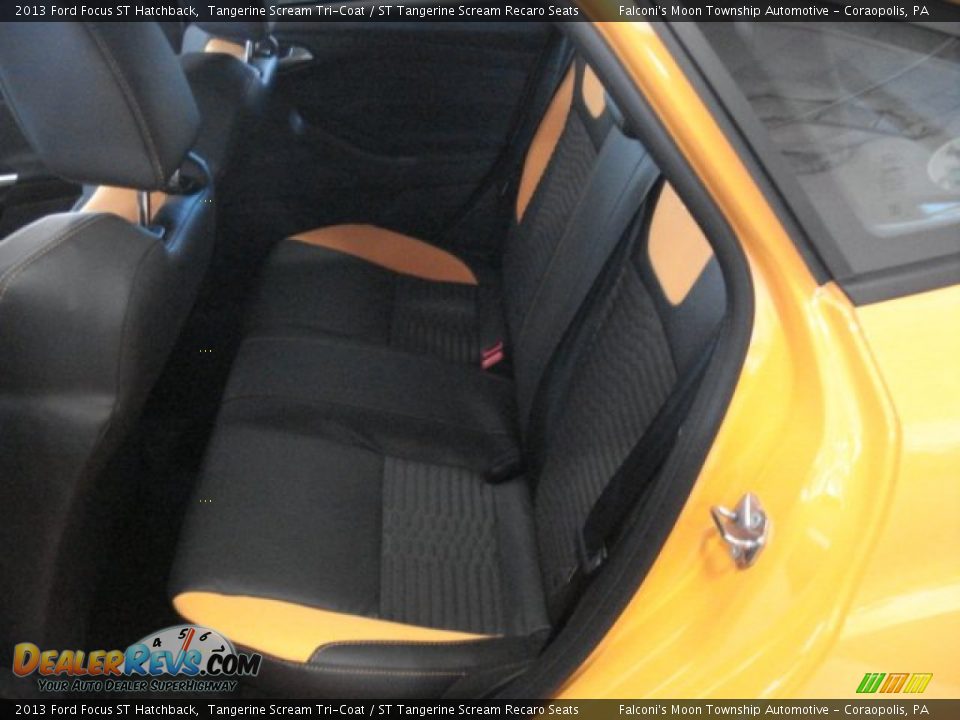 Rear Seat of 2013 Ford Focus ST Hatchback Photo #12