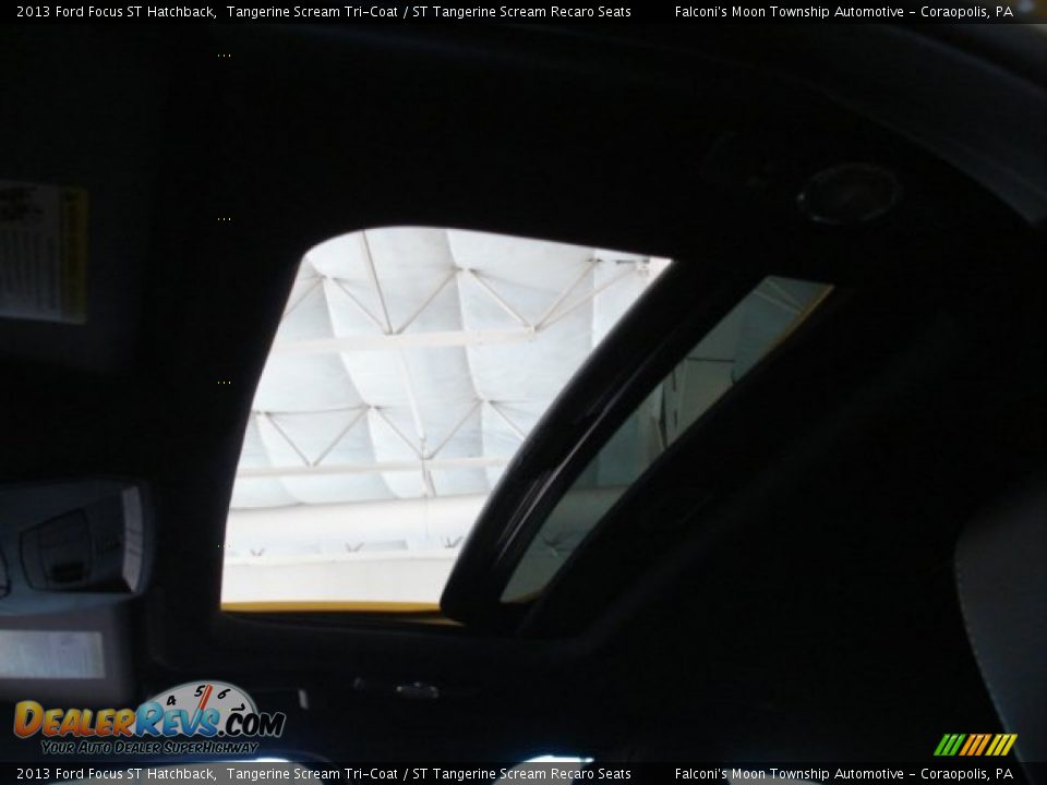 Sunroof of 2013 Ford Focus ST Hatchback Photo #13
