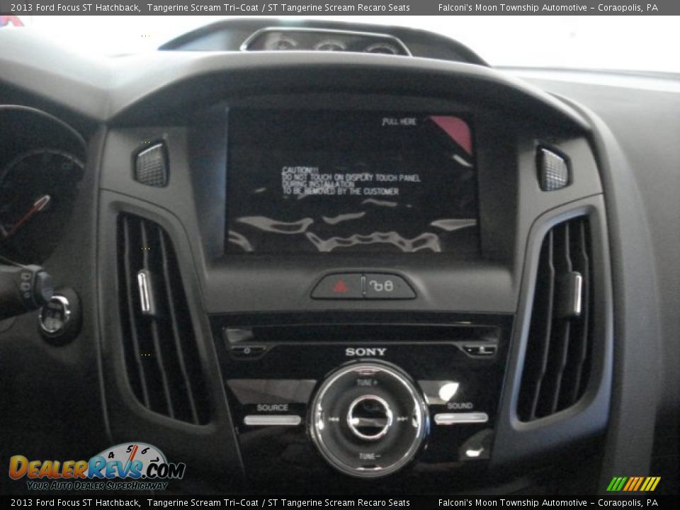 2013 Ford Focus ST Hatchback Tangerine Scream Tri-Coat / ST Tangerine Scream Recaro Seats Photo #14