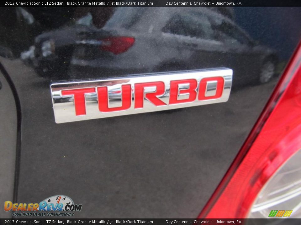 2013 Chevrolet Sonic LTZ Sedan Black Granite Metallic / Jet Black/Dark Titanium Photo #5