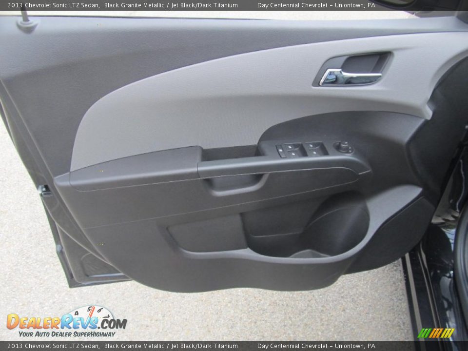Door Panel of 2013 Chevrolet Sonic LTZ Sedan Photo #10
