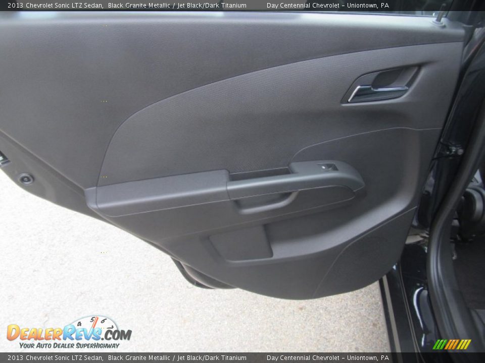 Door Panel of 2013 Chevrolet Sonic LTZ Sedan Photo #14