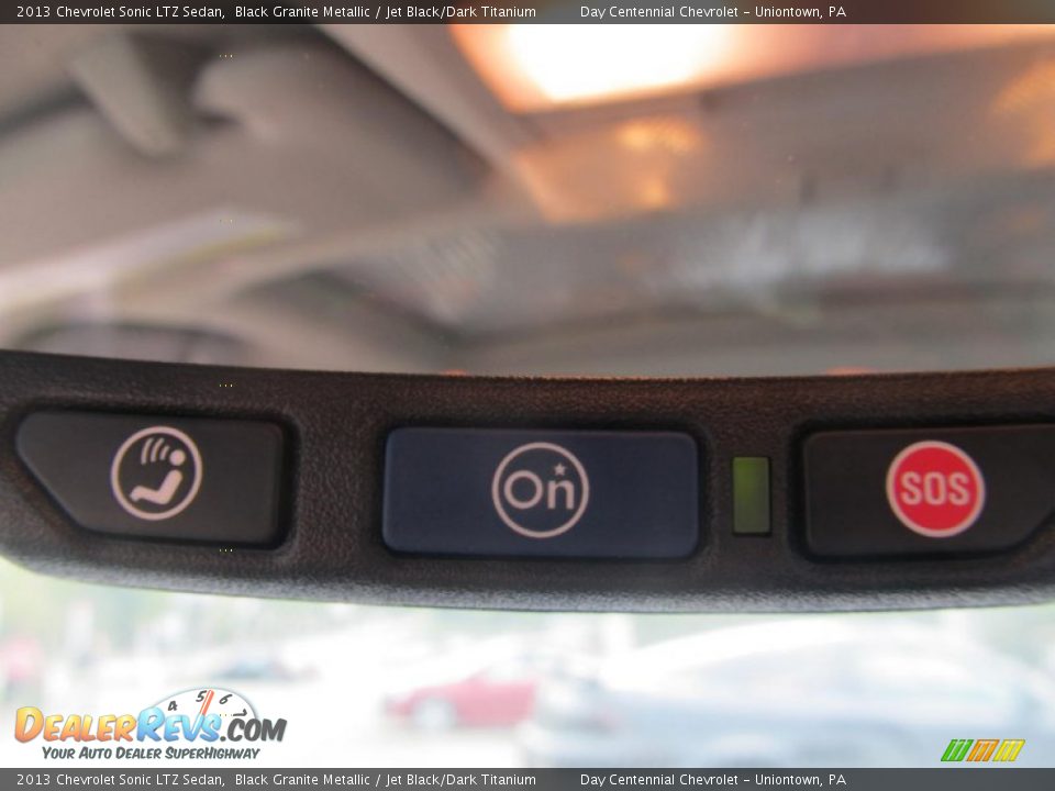 2013 Chevrolet Sonic LTZ Sedan Black Granite Metallic / Jet Black/Dark Titanium Photo #18