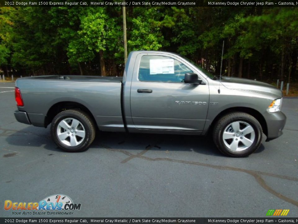 Mineral Gray Metallic 2012 Dodge Ram 1500 Express Regular Cab Photo #4