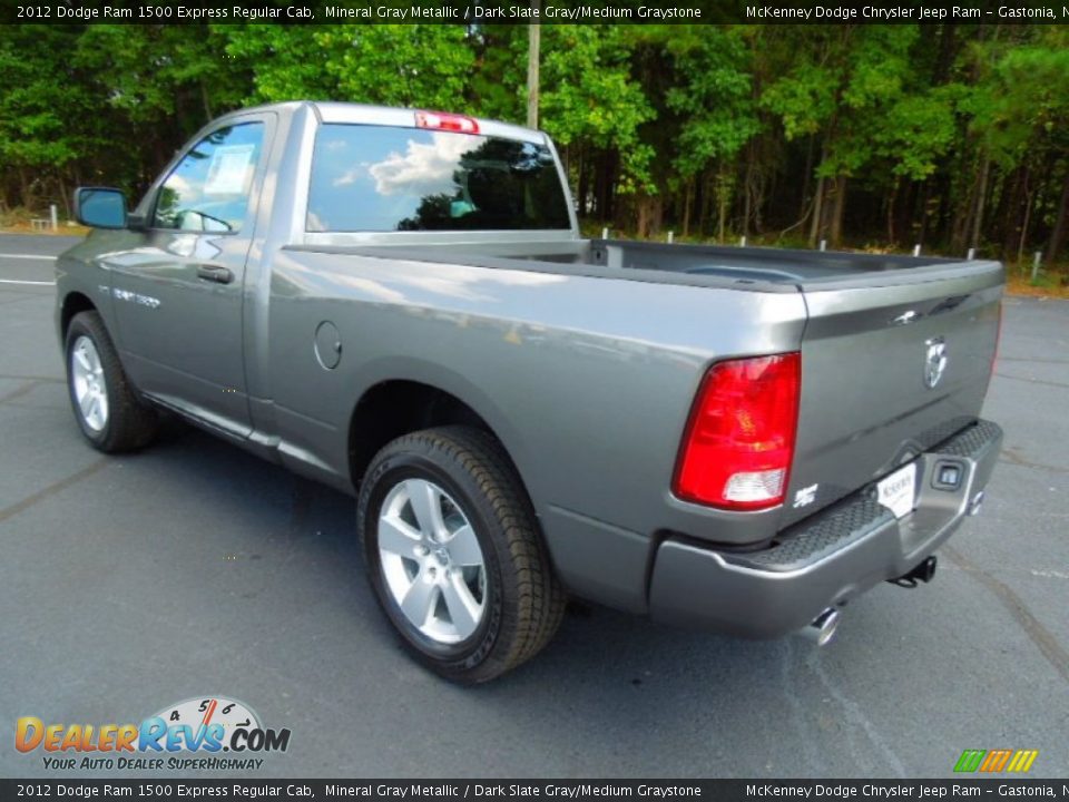 2012 Dodge Ram 1500 Express Regular Cab Mineral Gray Metallic / Dark Slate Gray/Medium Graystone Photo #5