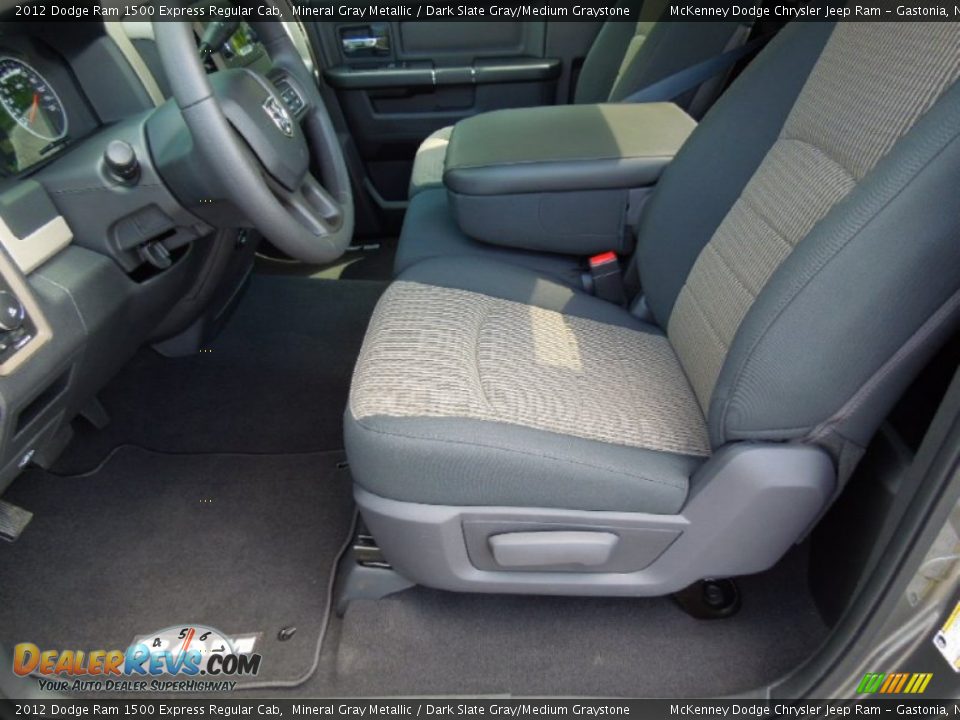 2012 Dodge Ram 1500 Express Regular Cab Mineral Gray Metallic / Dark Slate Gray/Medium Graystone Photo #8