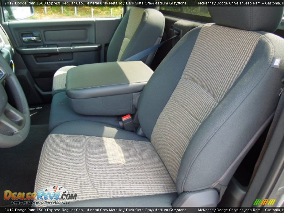 2012 Dodge Ram 1500 Express Regular Cab Mineral Gray Metallic / Dark Slate Gray/Medium Graystone Photo #9