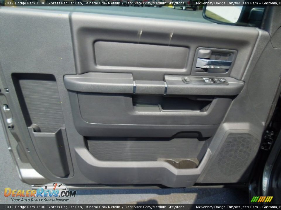 2012 Dodge Ram 1500 Express Regular Cab Mineral Gray Metallic / Dark Slate Gray/Medium Graystone Photo #10
