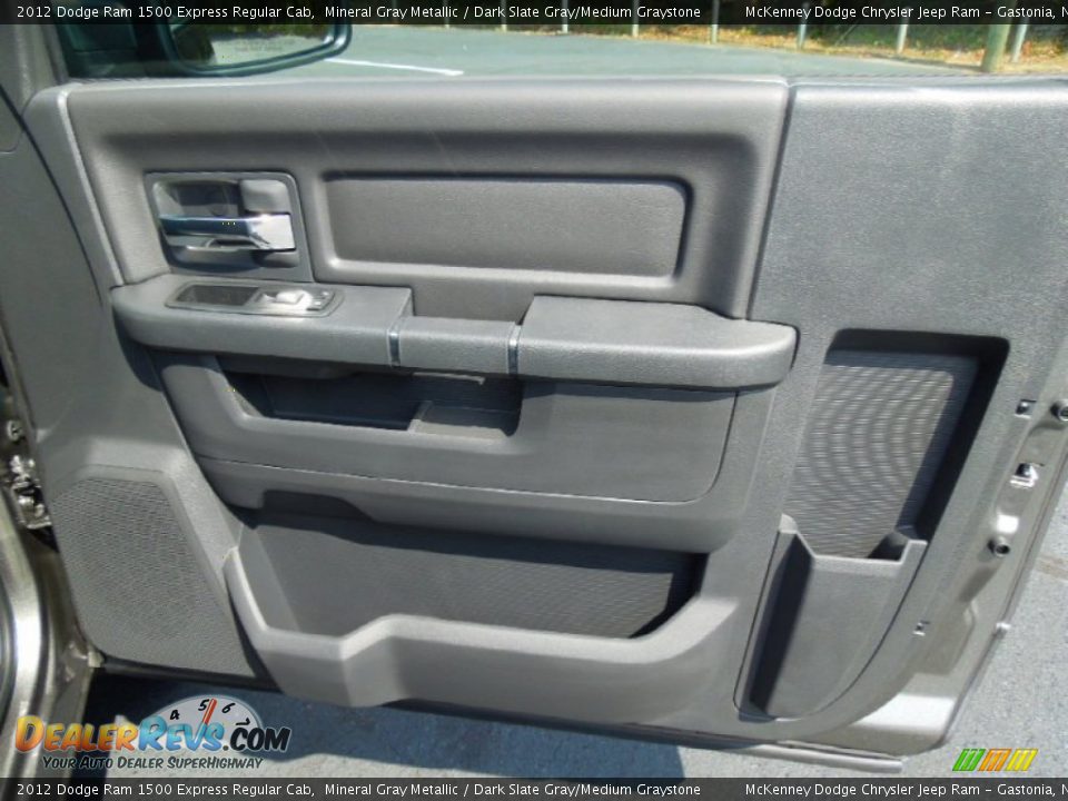 2012 Dodge Ram 1500 Express Regular Cab Mineral Gray Metallic / Dark Slate Gray/Medium Graystone Photo #17