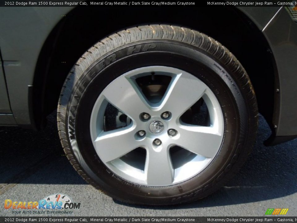 2012 Dodge Ram 1500 Express Regular Cab Mineral Gray Metallic / Dark Slate Gray/Medium Graystone Photo #18