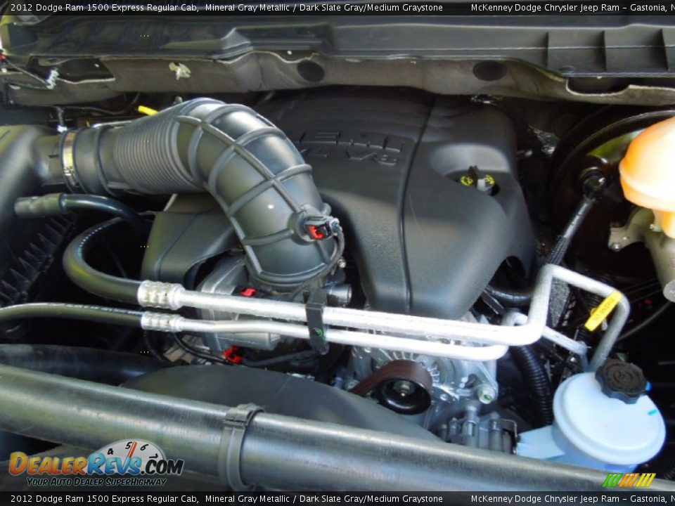2012 Dodge Ram 1500 Express Regular Cab Mineral Gray Metallic / Dark Slate Gray/Medium Graystone Photo #19